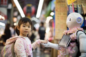 Chinesische Kinder wachsen mit neuen Technologien auf und erwerben so früh digitale Kompetenzen.